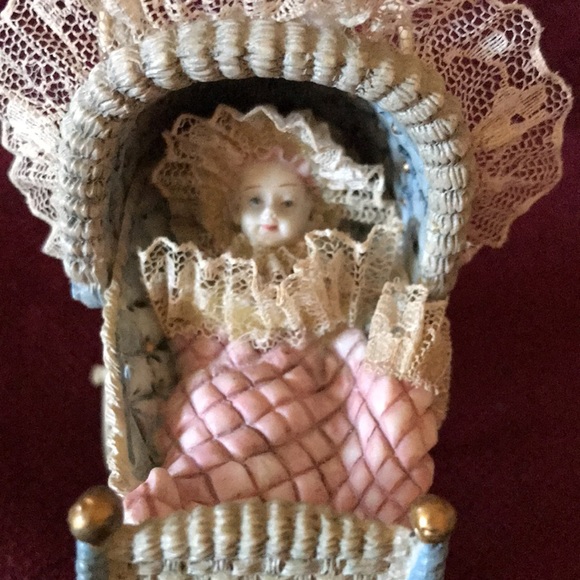 Vintage Ornament Collection Louis Nichole Victorian Baby Buggy - Picture 2 of 6